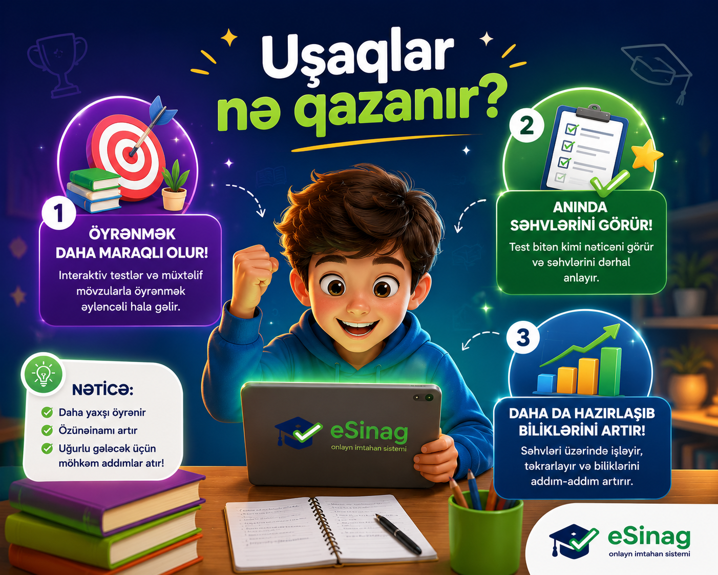 Uşaqlar nə qazanır?
